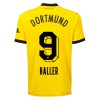 Camiseta de fútbol Borussia Dortmund Haller 9 Primera Equipación 23-24 - Hombre